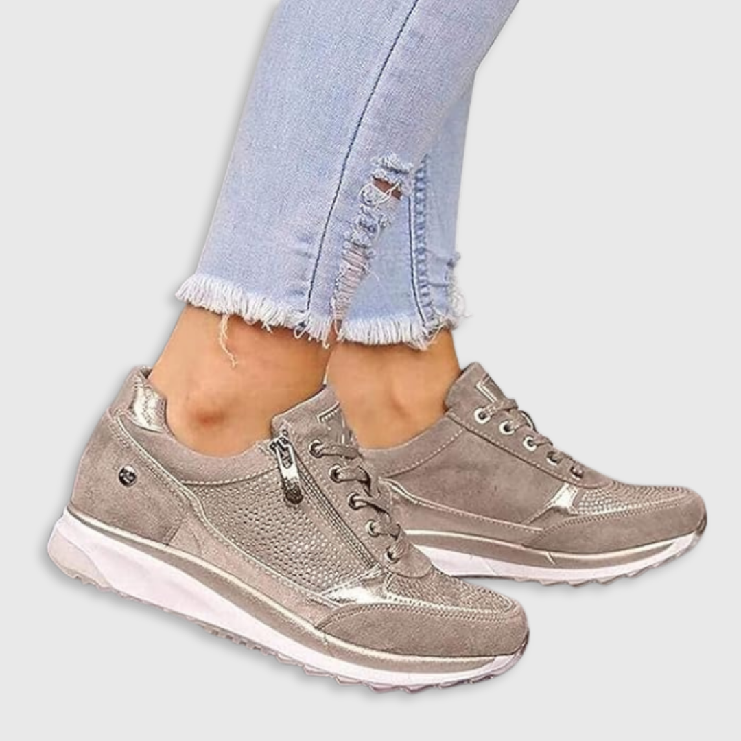 Valerie | Zip-Up Orthopedic Sneakers