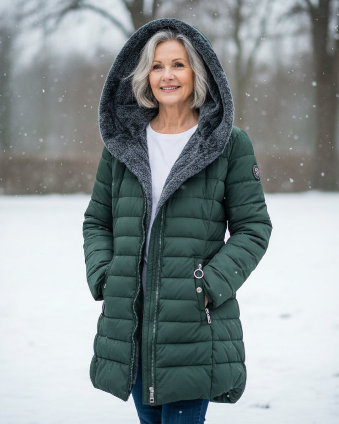 Mireille | Hooded Winter Jacket