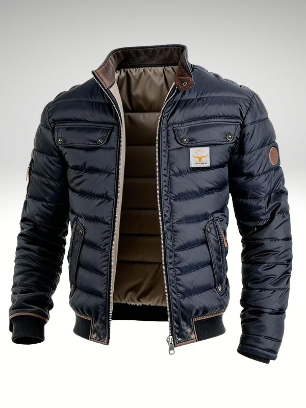 Armand | Quilted Zip Jacket