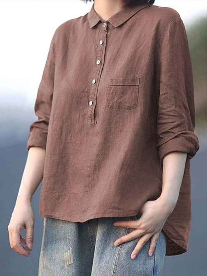 Brienne | Relaxed Buttoned Shirt
