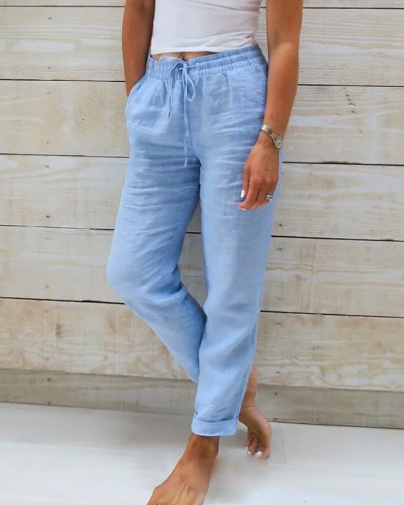 Jordan | Relaxed Straight-Leg Pants
