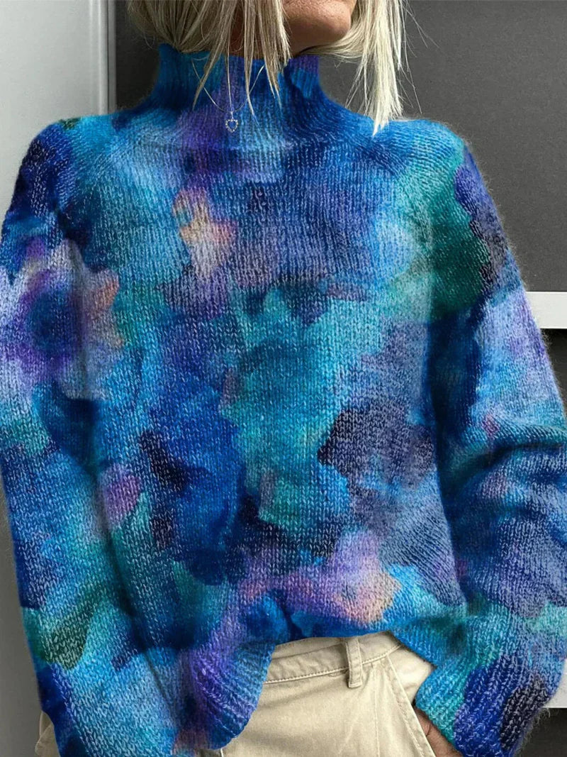 Rowena | Illustrated Knit Sweater