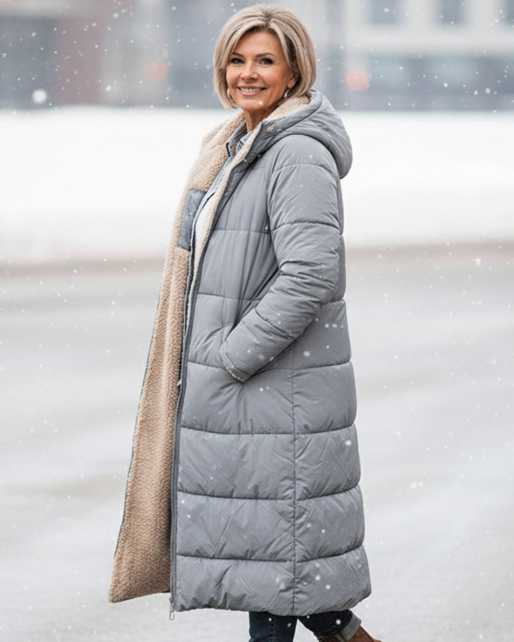 Brielle | Long Quilted Winter Coat