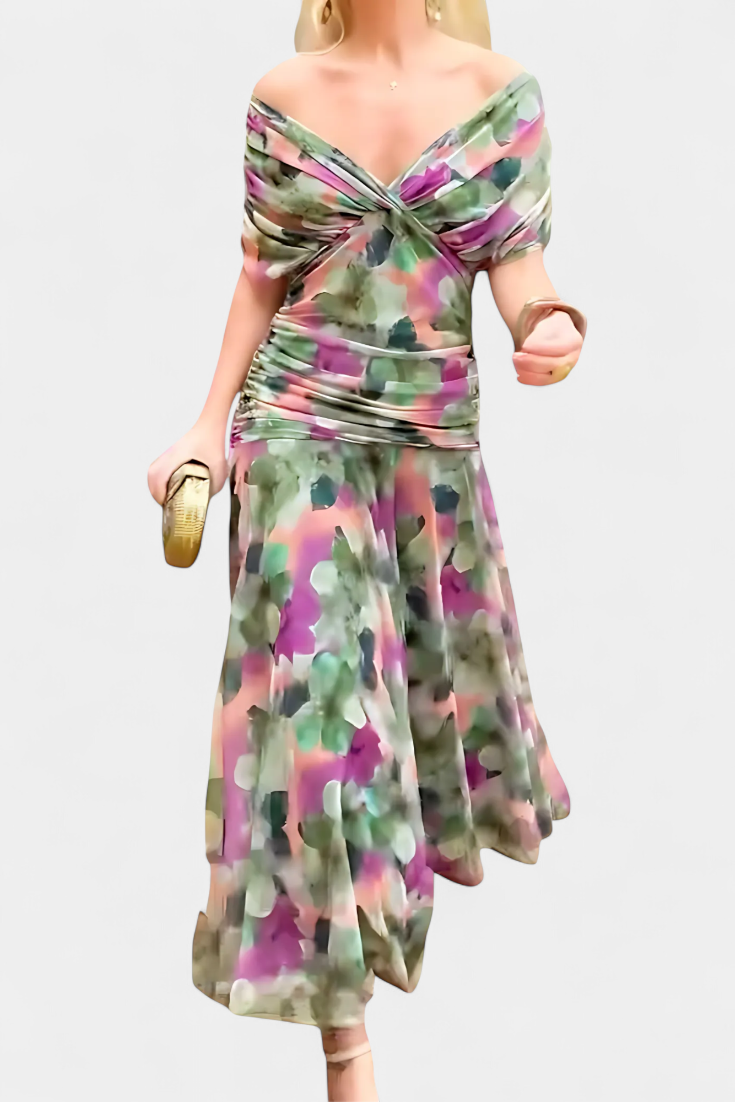 Sofie | Long Floral Dress