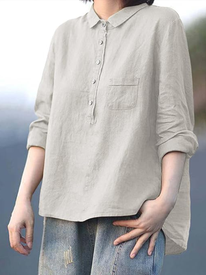 Brienne | Relaxed Buttoned Shirt