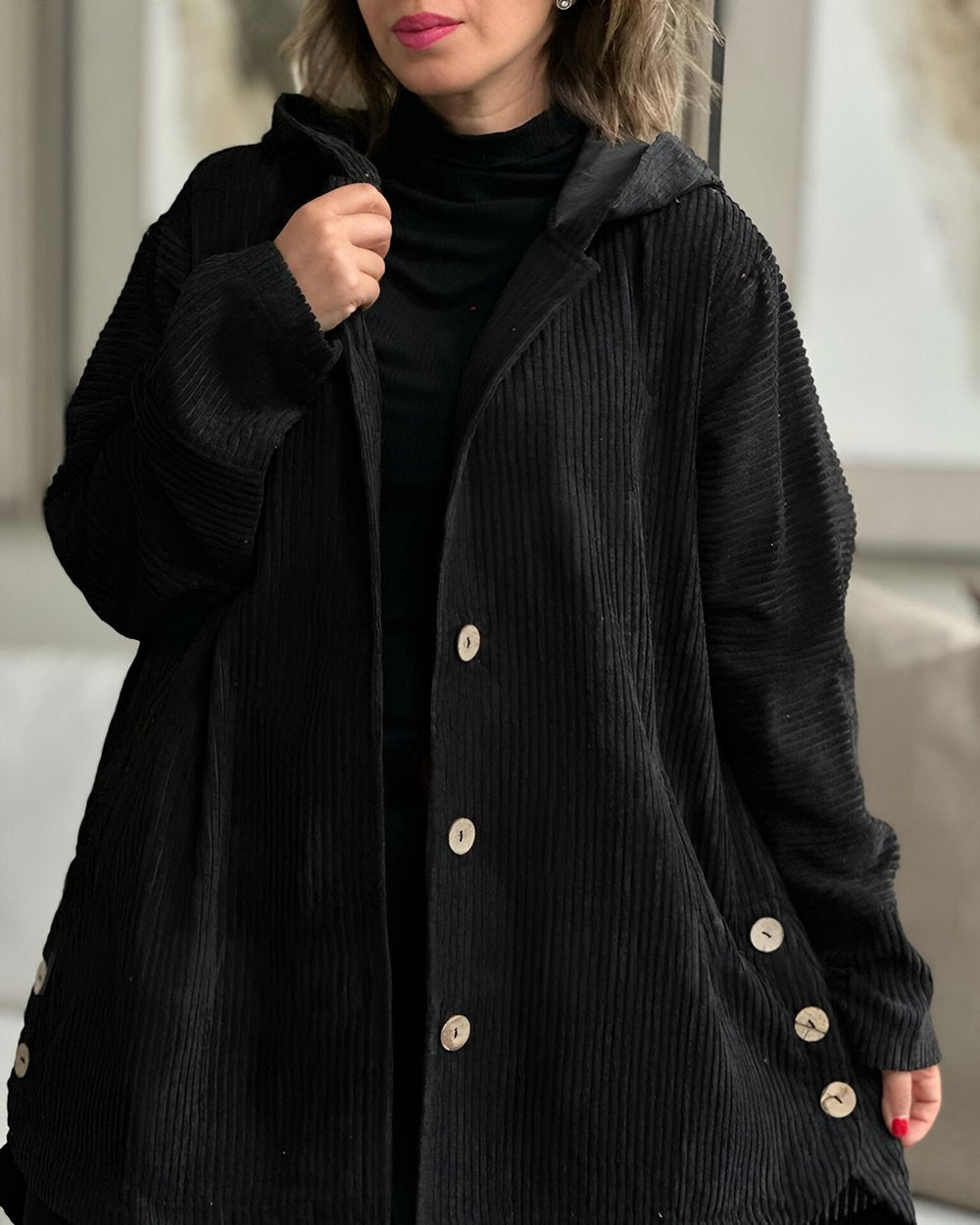 Eleanor™ | Cozy Hooded Everyday Jacket