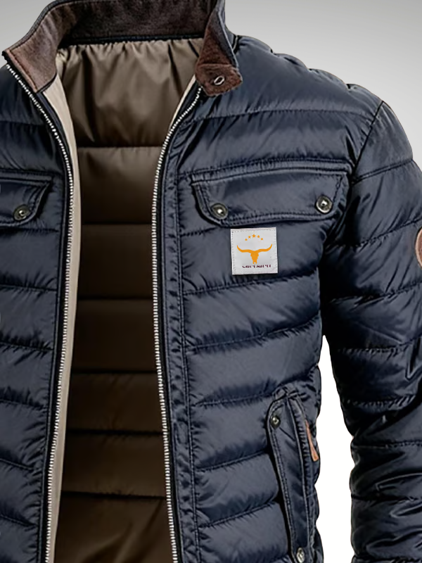 Armand | Quilted Zip Jacket