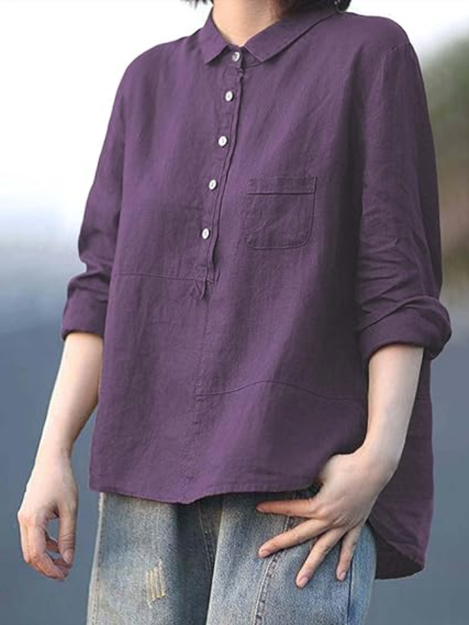 Brienne | Relaxed Buttoned Shirt