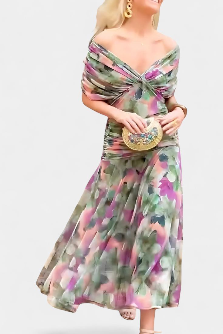 Sofie | Long Floral Dress