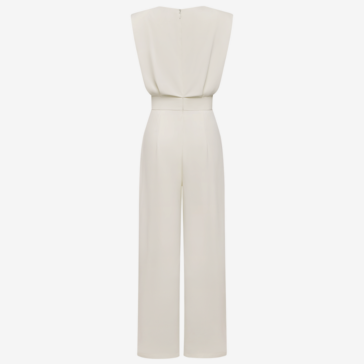 Celeste | Belted Elegant Jumpsuit