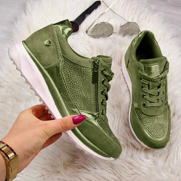 Valerie | Zip-Up Orthopedic Sneakers
