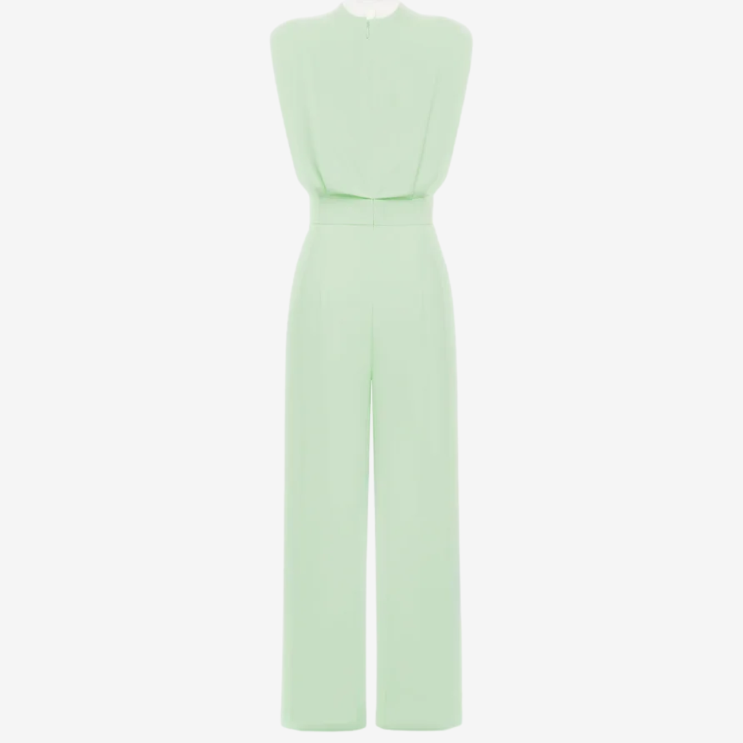 Celeste | Belted Elegant Jumpsuit