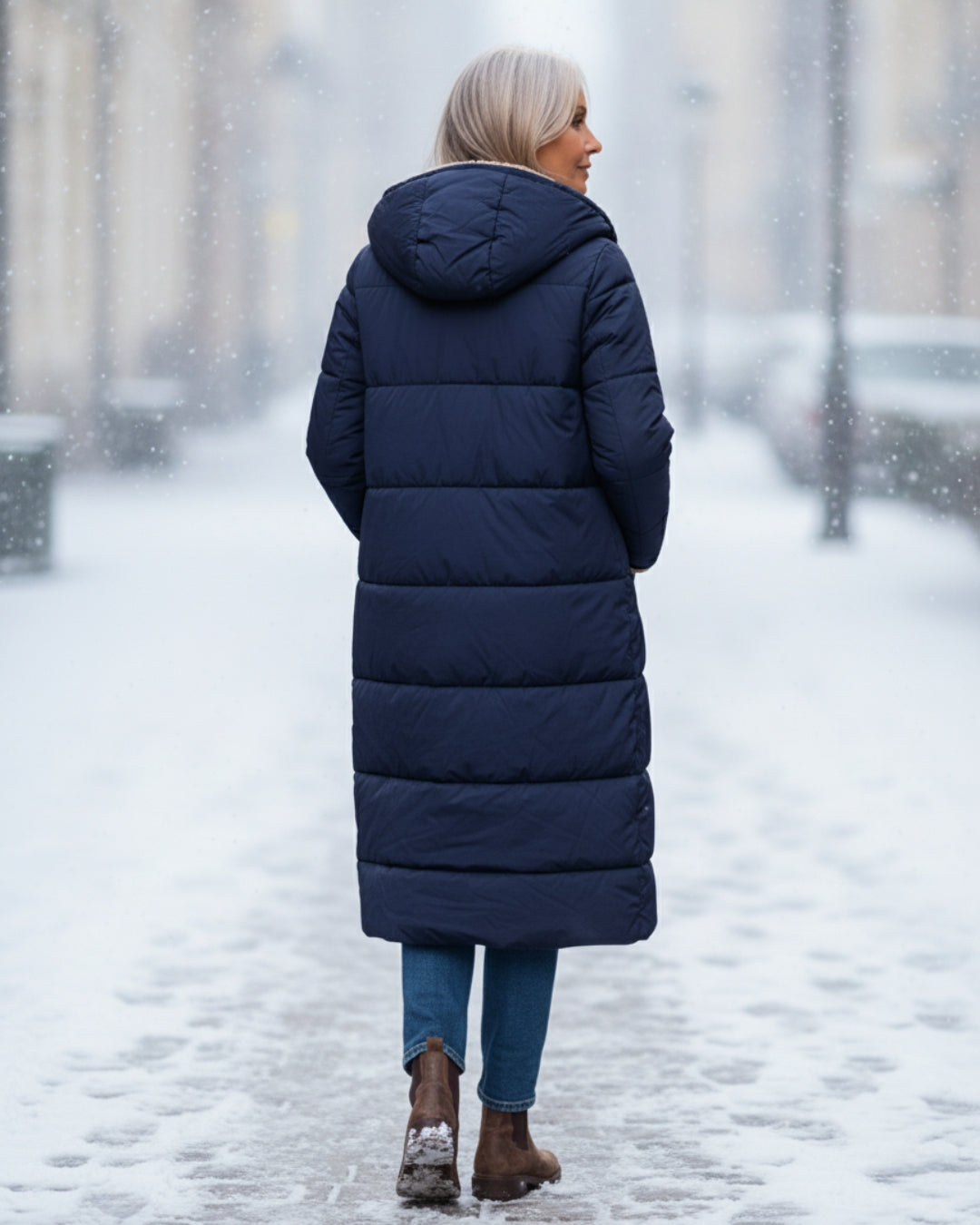 Brielle | Long Quilted Winter Coat