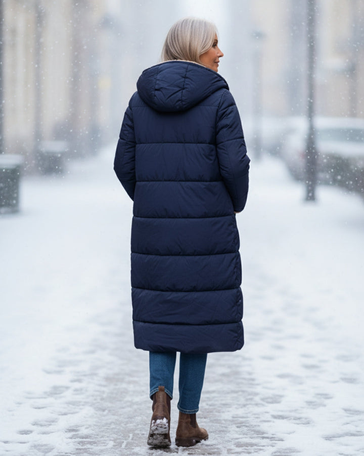 Brielle | Long Quilted Winter Coat