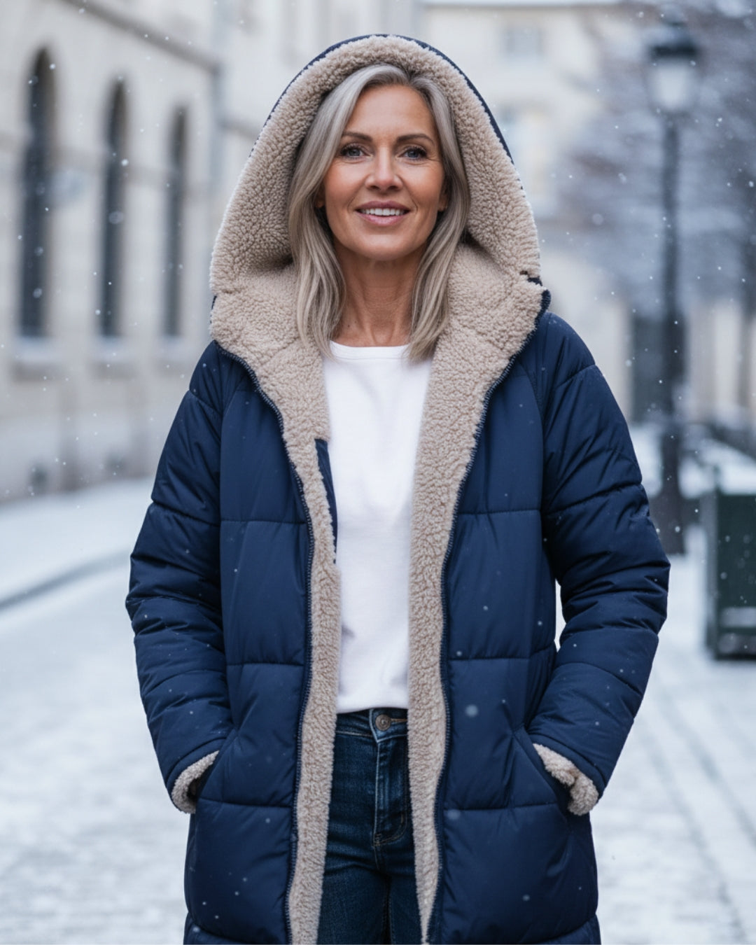 Brielle | Long Quilted Winter Coat