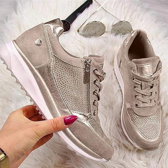 Valerie | Zip-Up Orthopedic Sneakers