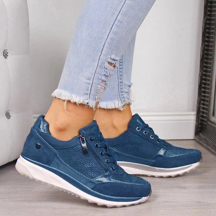 Valerie | Zip-Up Orthopedic Sneakers