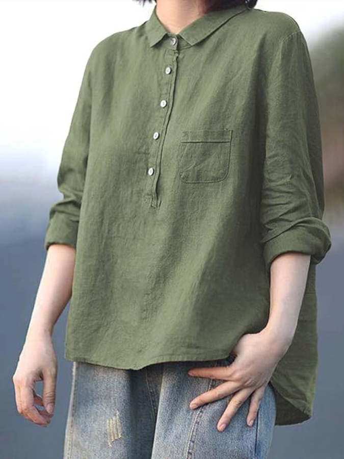 Brienne | Relaxed Buttoned Shirt