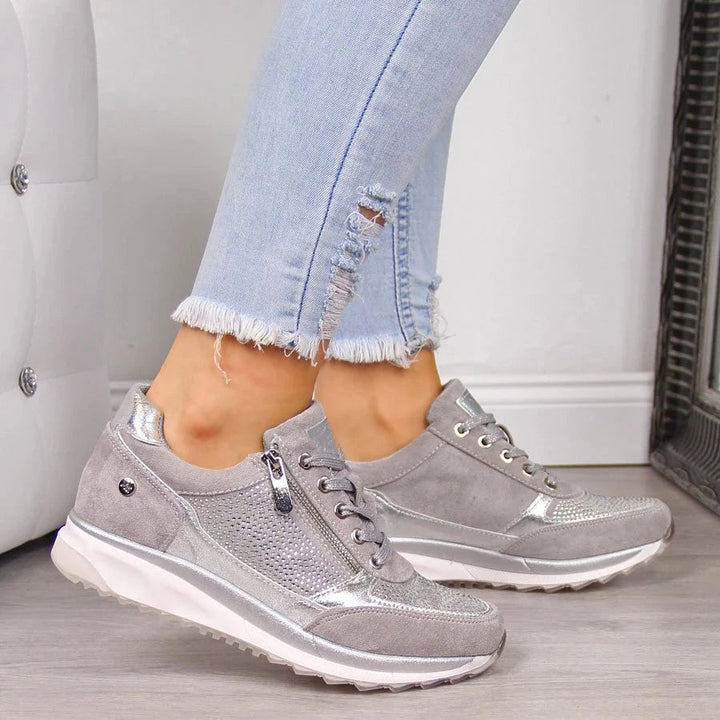 Valerie | Zip-Up Orthopedic Sneakers