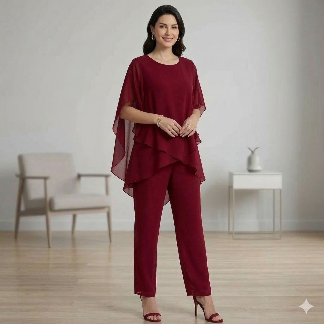 Aveline | Elegant Relaxed Two-Piece Set