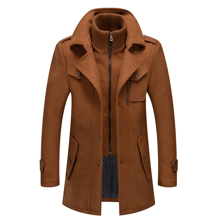 Vincent | Structured Zip Coat