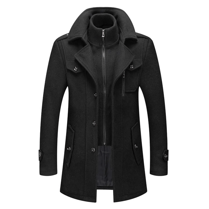 Vincent | Structured Zip Coat