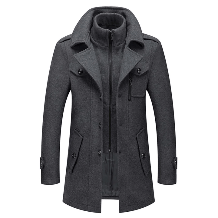 Vincent | Structured Zip Coat