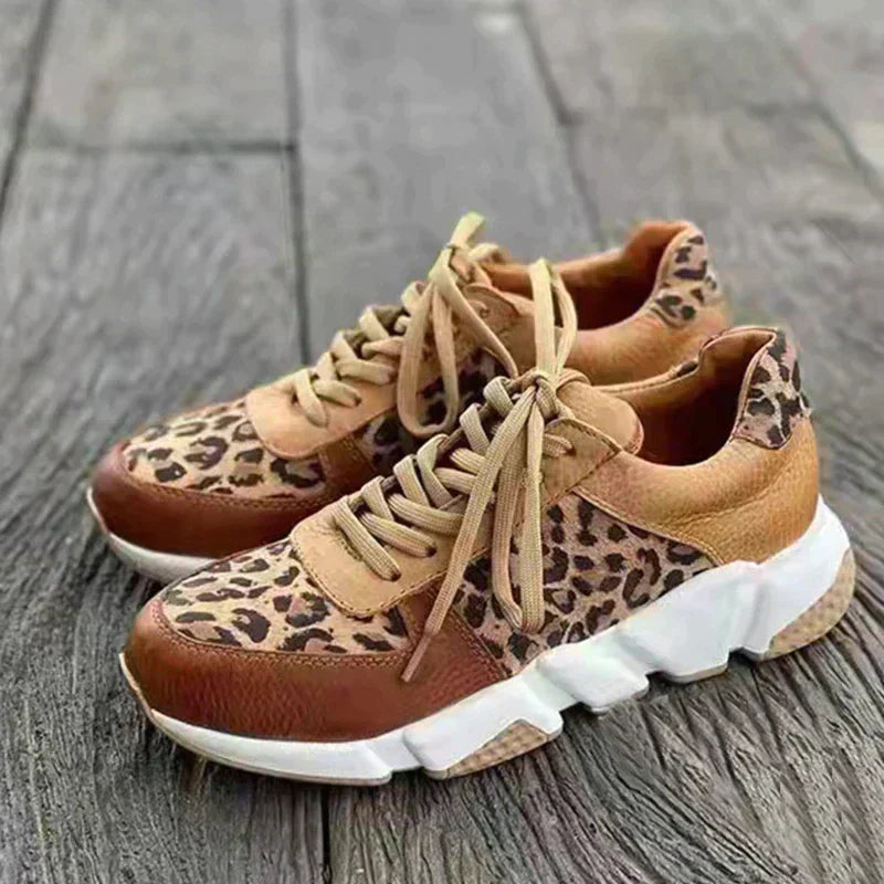Noémie | Patterned Comfort Sneakers