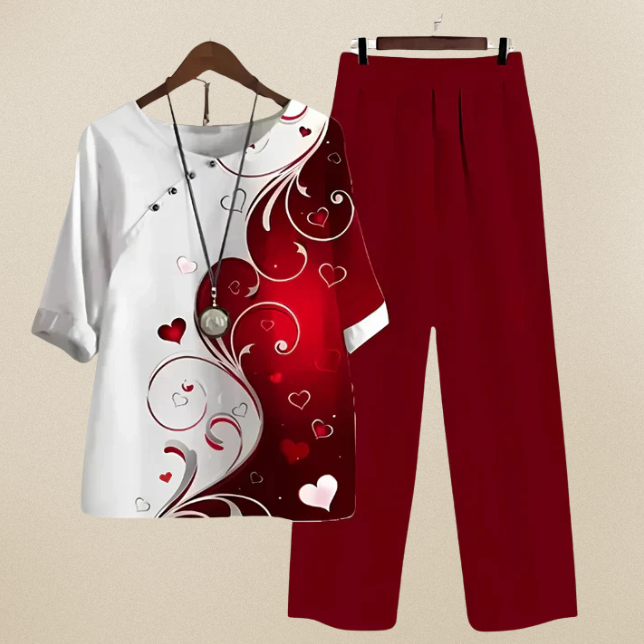 Cadence | Chic Relaxed Shirt & Pants Set