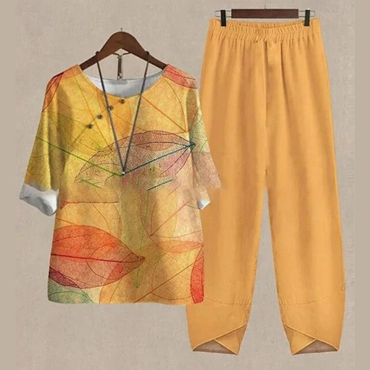 Cadence | Chic Relaxed Shirt & Pants Set