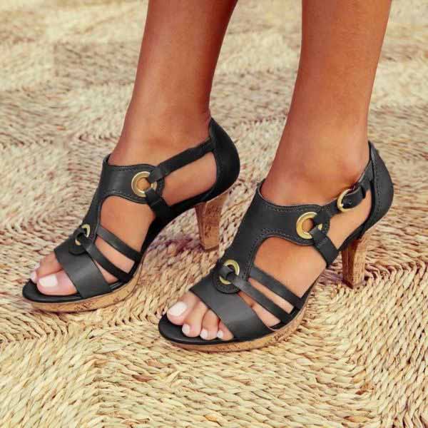 Seraphina | Studded Platform Sandals