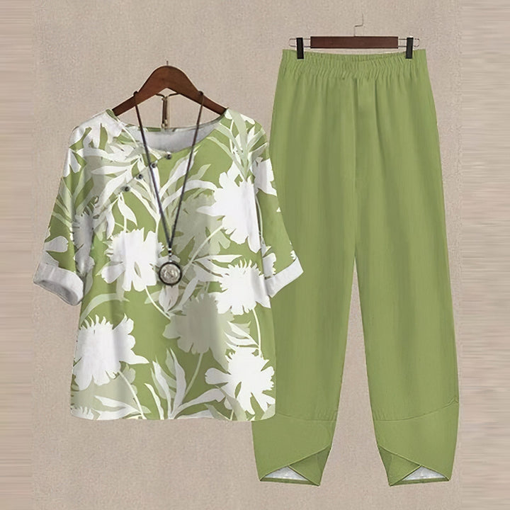 Cadence | Chic Relaxed Shirt & Pants Set