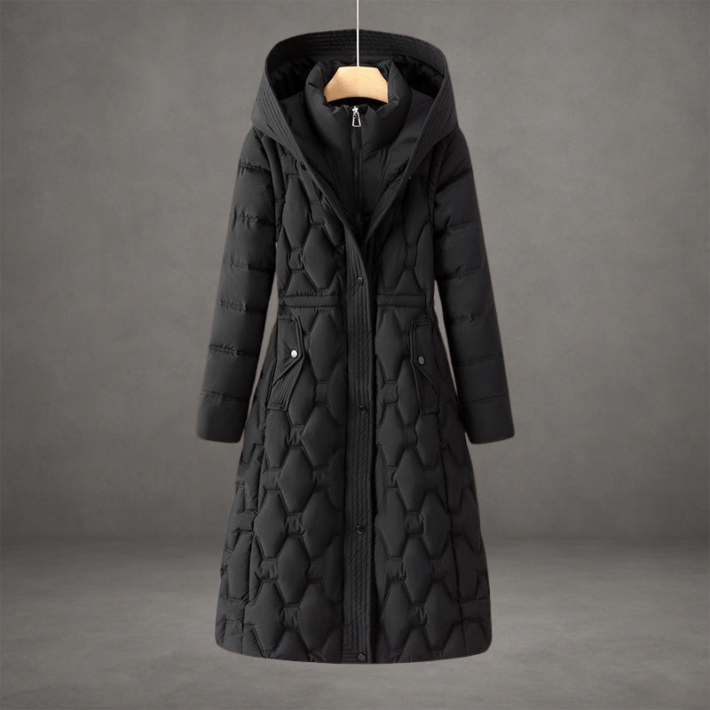 Clara | Quilted Hooded Winter Coat