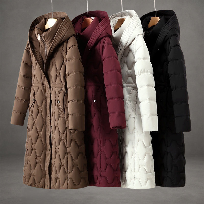 Clara | Quilted Hooded Winter Coat