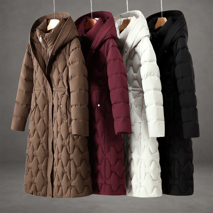 Clara | Quilted Hooded Winter Coat