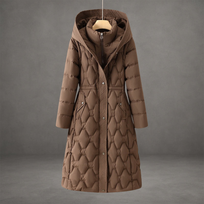 Clara | Quilted Hooded Winter Coat