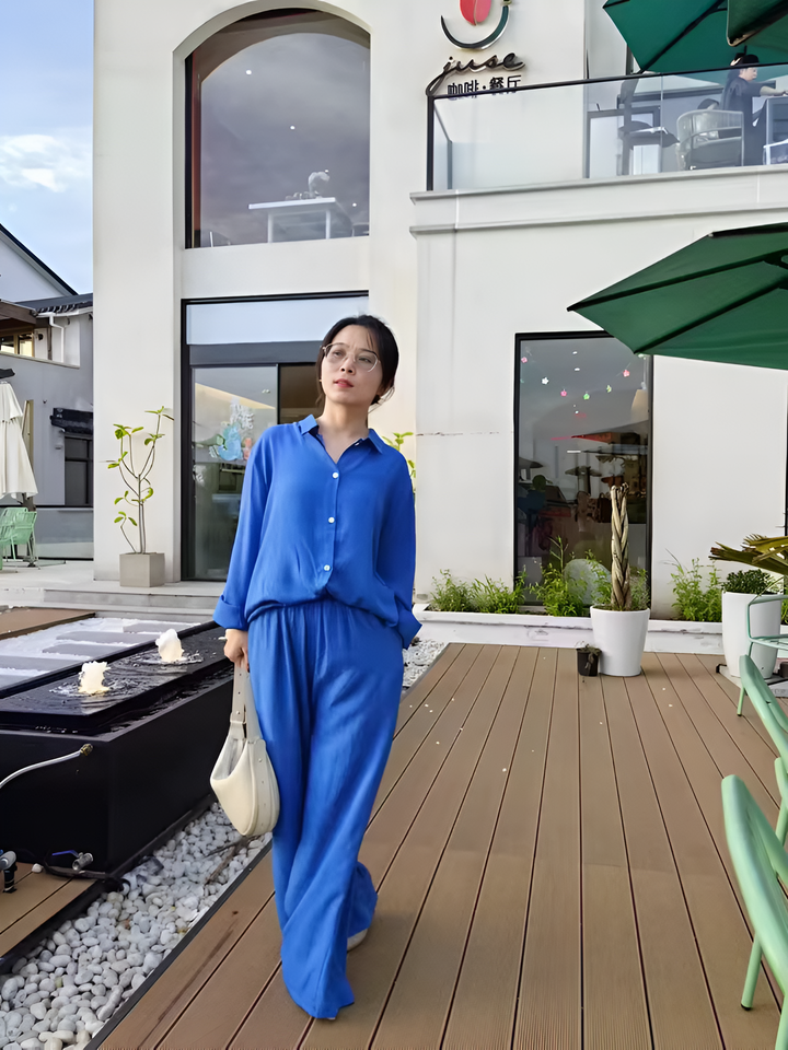 Avelisse | Linen Relaxed Two-Piece Set