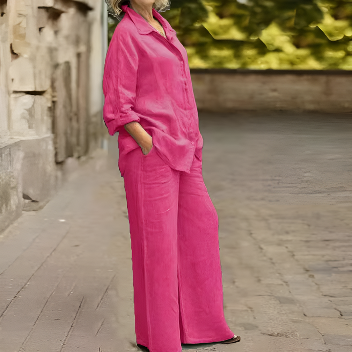 Avelisse | Linen Relaxed Two-Piece Set
