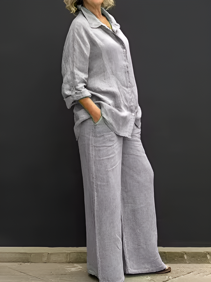 Avelisse | Linen Relaxed Two-Piece Set