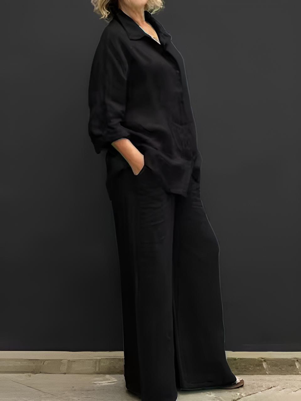Avelisse | Linen Relaxed Two-Piece Set