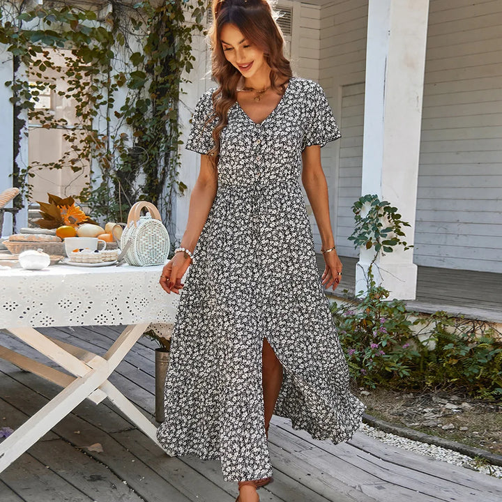 Sophia - Summer Floral Splendour Dress