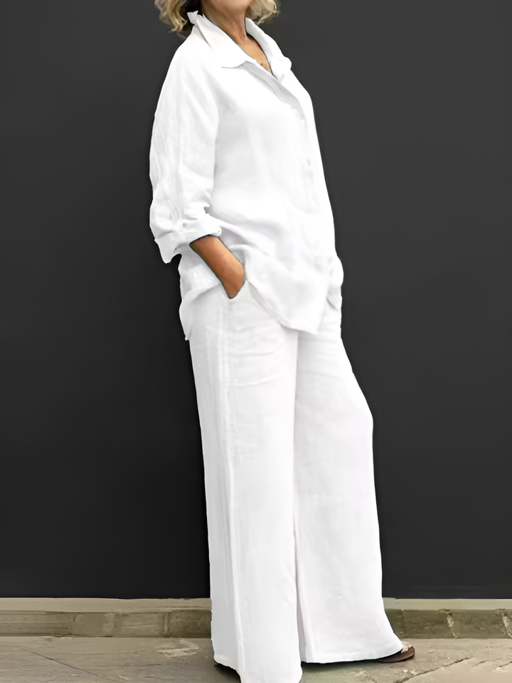 Avelisse | Linen Relaxed Two-Piece Set