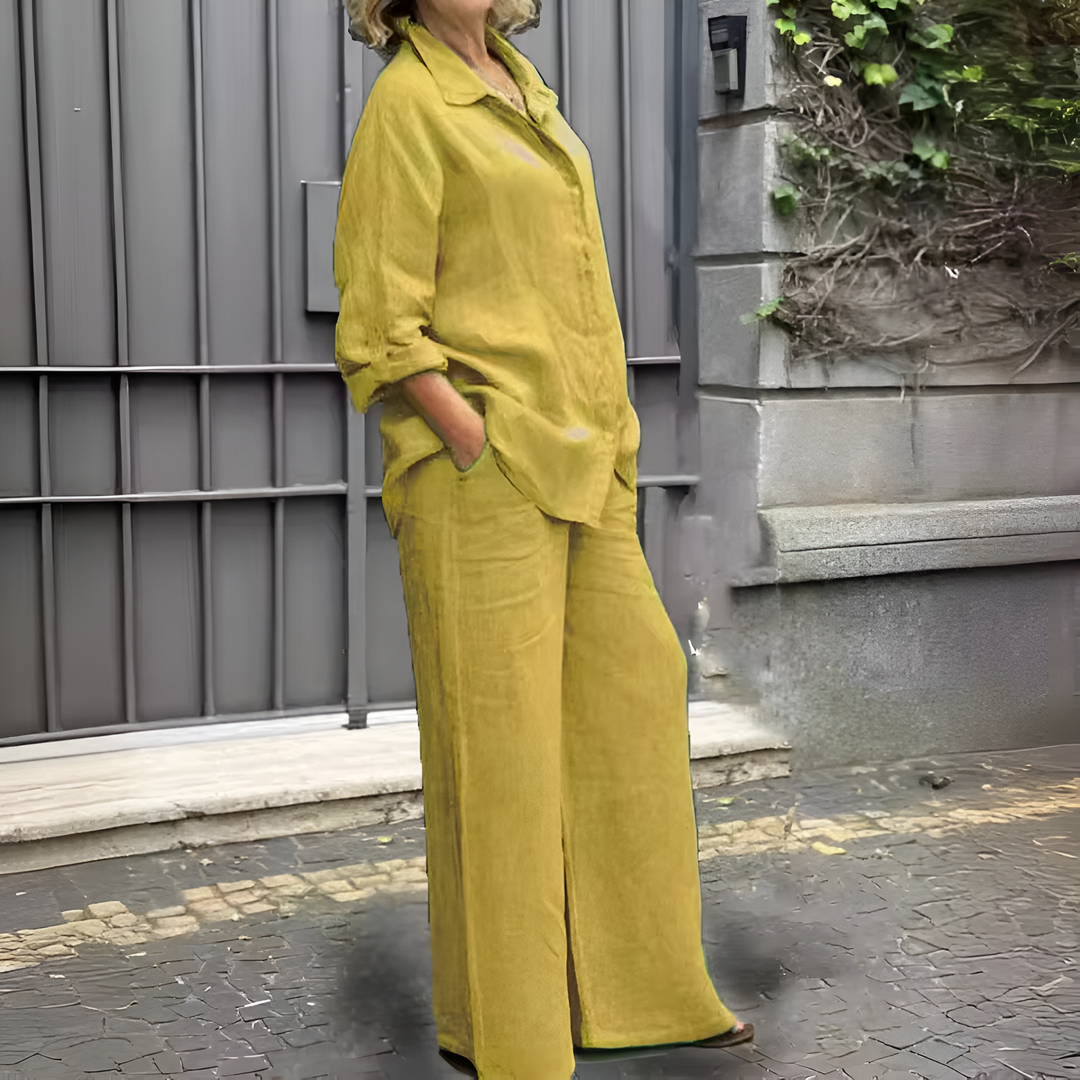 Avelisse | Linen Relaxed Two-Piece Set