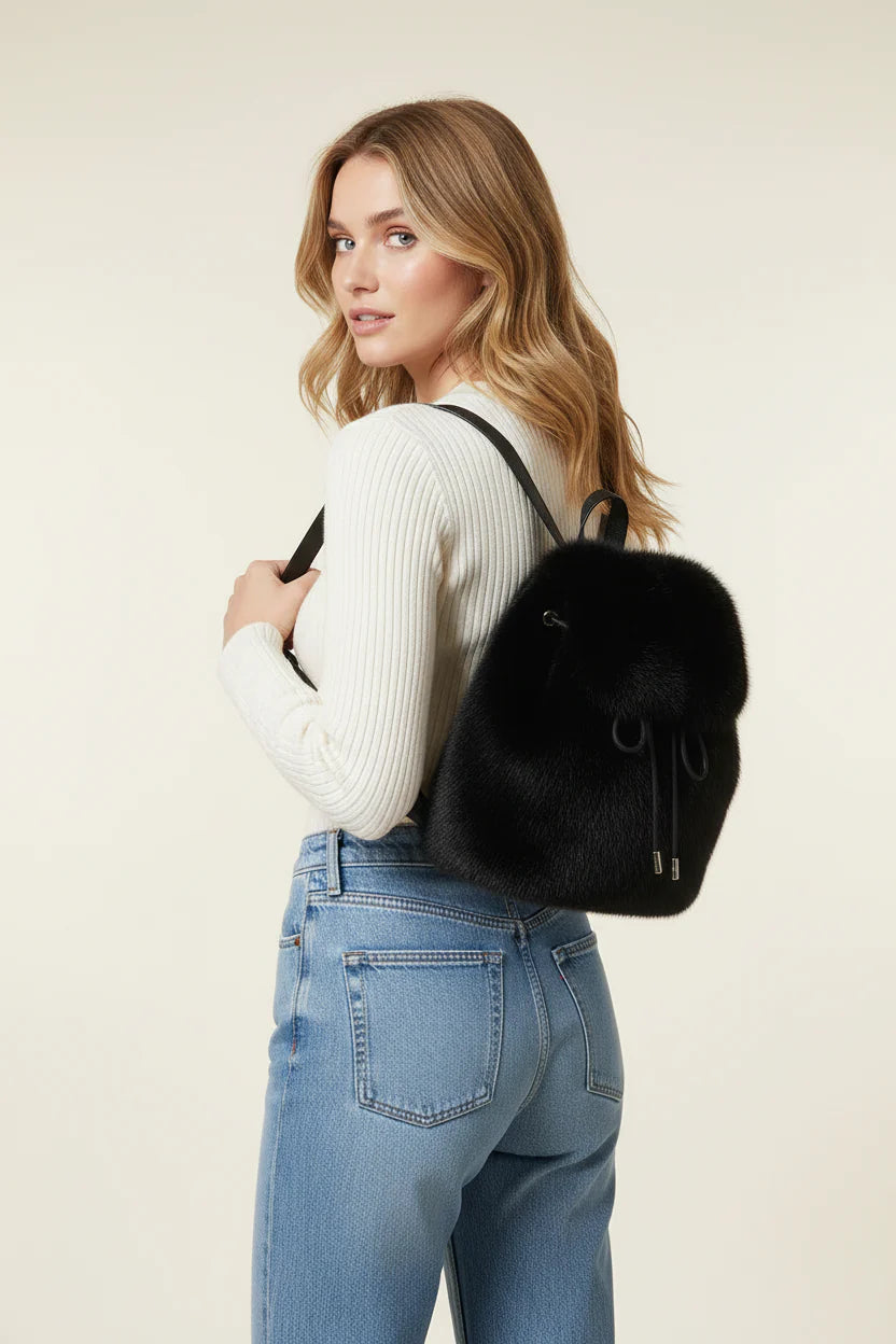 Bernice | Soft Drawstring Backpac