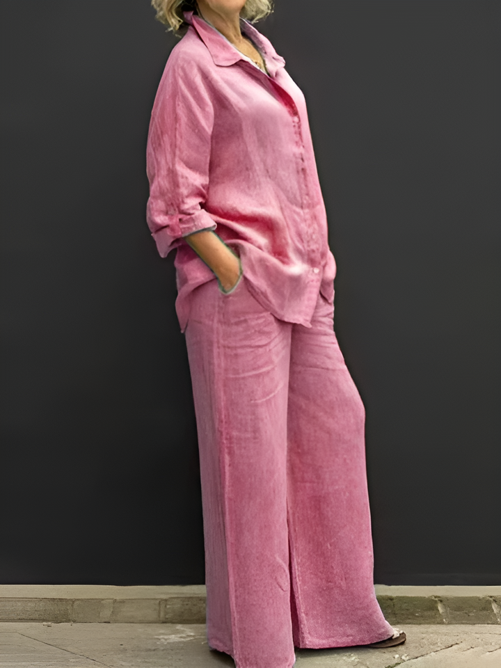 Avelisse | Linen Relaxed Two-Piece Set