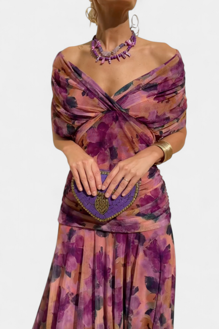 Sofie | Long Floral Dress