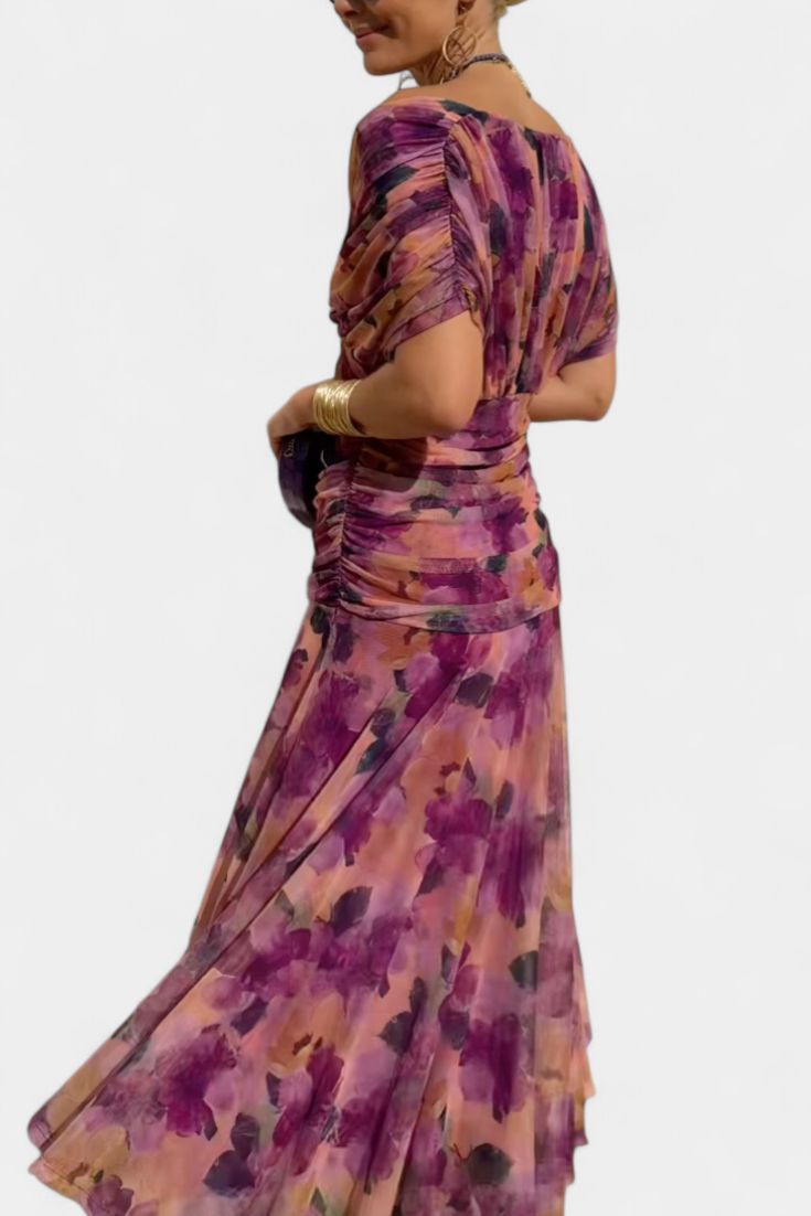Sofie | Long Floral Dress