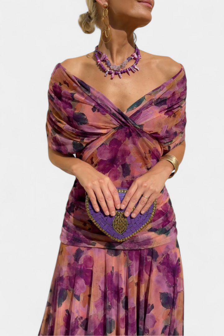 Sofie | Long Floral Dress