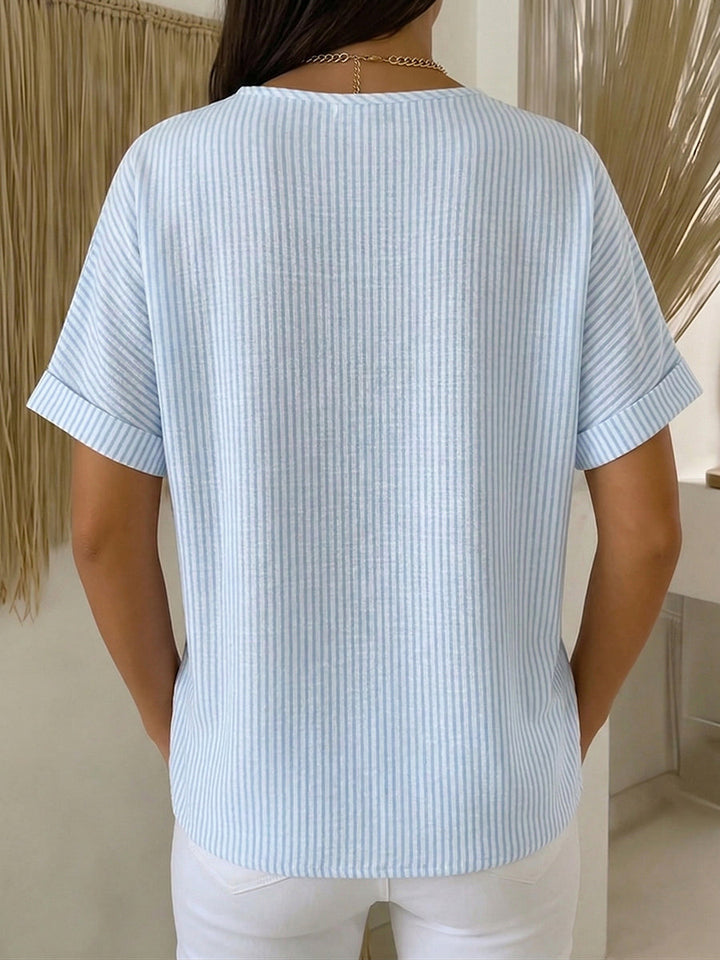 Élise | Relaxed Striped Blouse