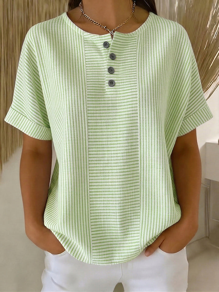 Élise | Relaxed Striped Blouse